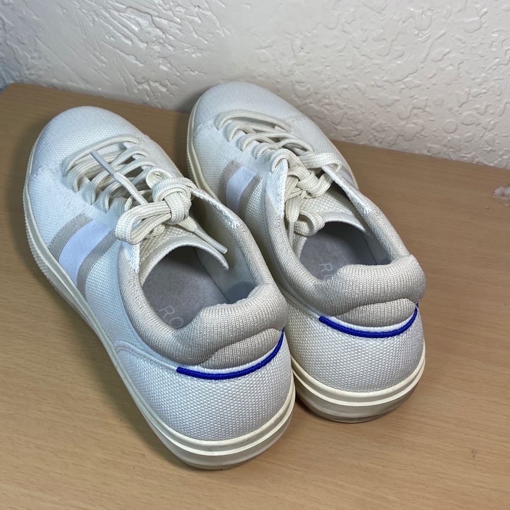 Rothy's Cream Knit Sneakers - Picture 3 of 11